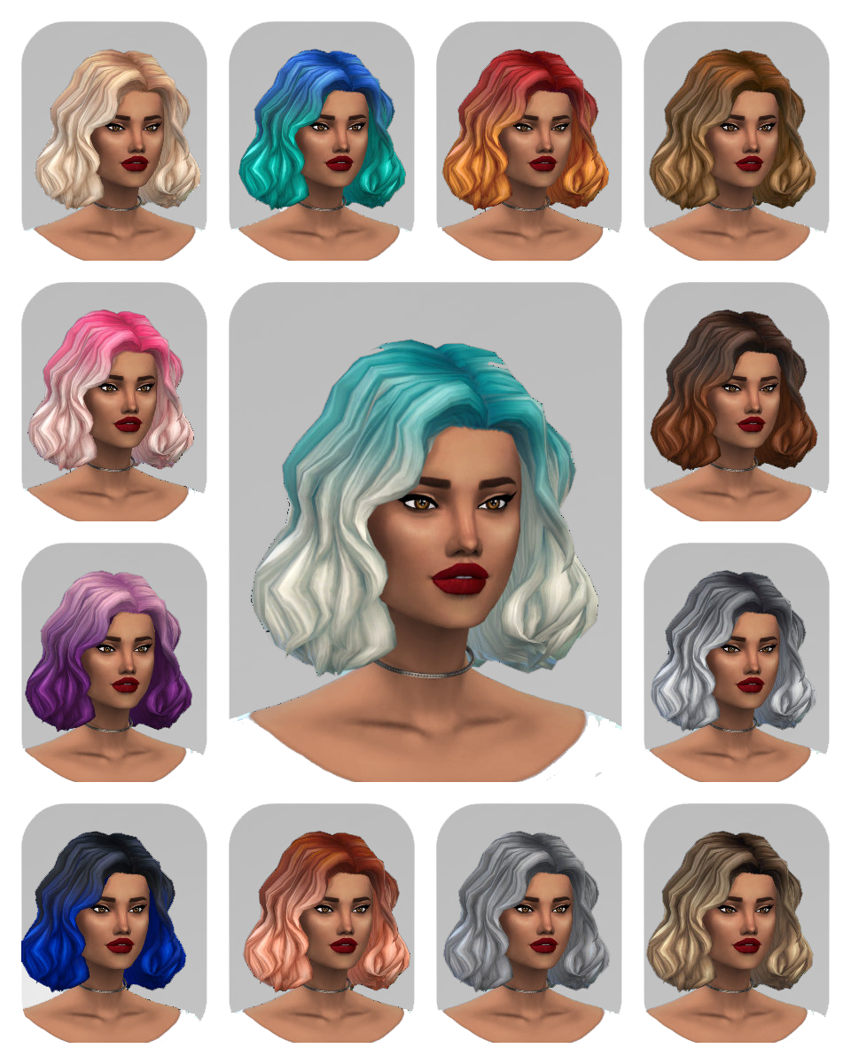 Sims Wig Hairstyle Head Vampires Free HD Image Transparent PNG Image