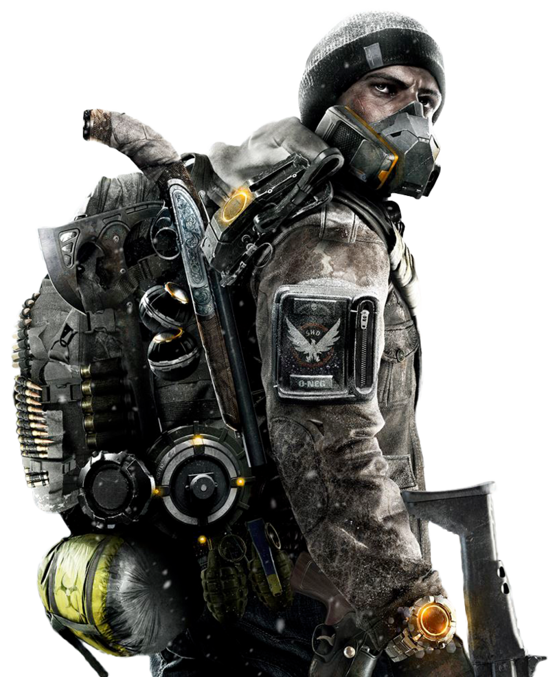 Division Game Soldier Clancy Figurine Video Tom Transparent PNG Image