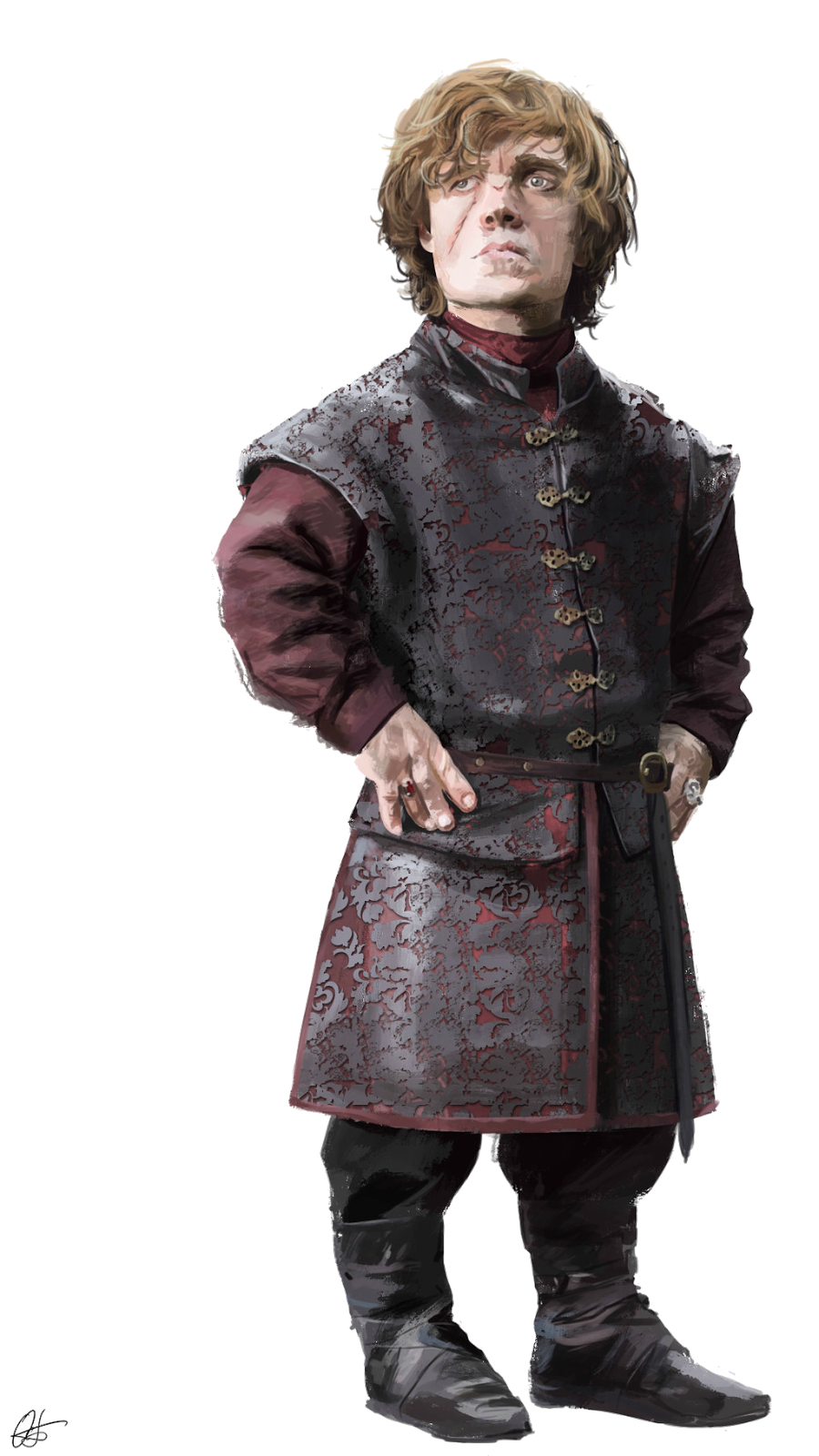 Standing Winter Thrones Of Game Lannister Tyrion Transparent PNG Image