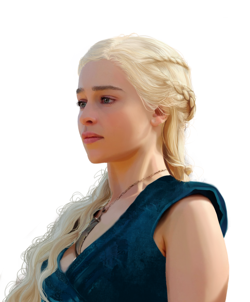 Wig Thrones House Forehead Game Of Daenerys Transparent PNG Image