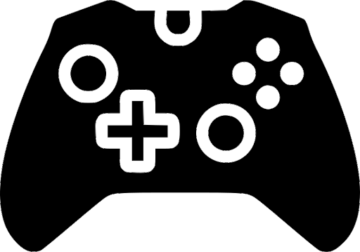 Silhouette Gamepad Download HD Transparent PNG Image