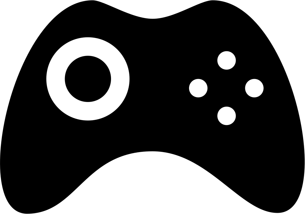 Pic Silhouette Gamepad PNG Free Photo Transparent PNG Image