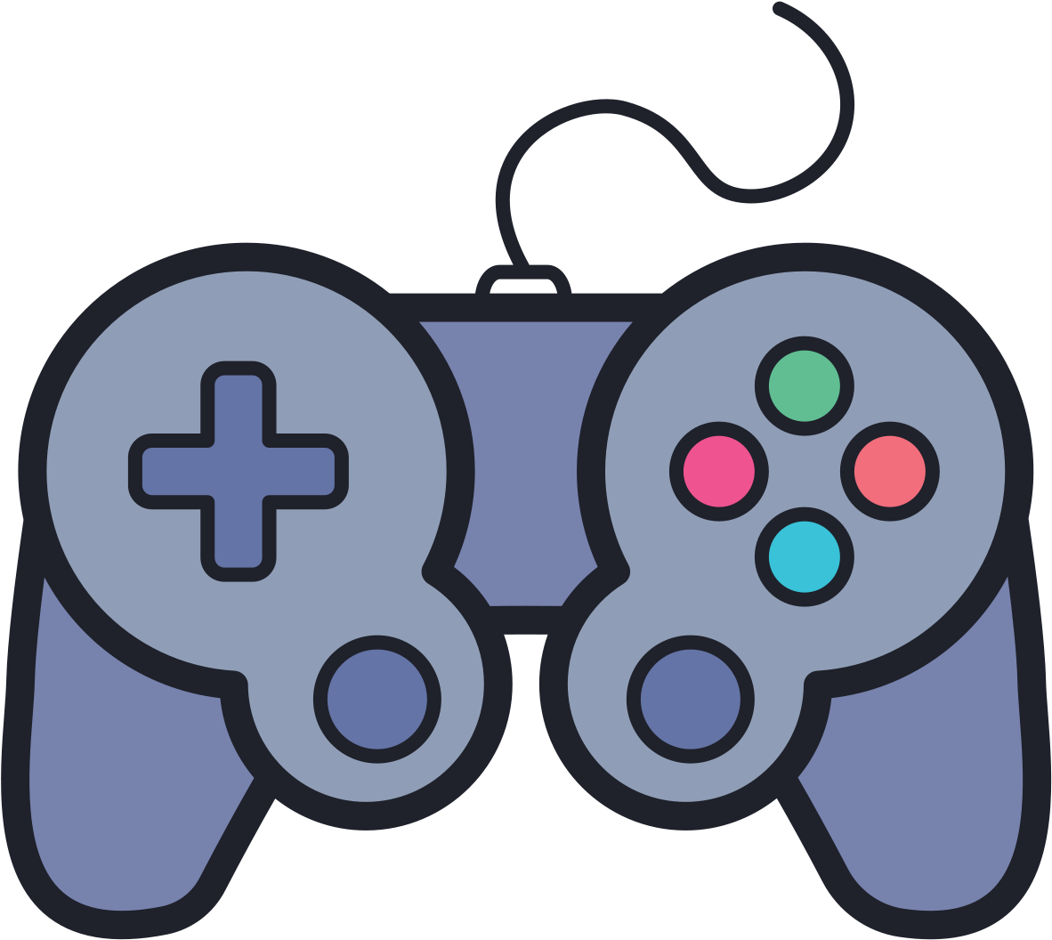 Vector Gamepad Free Clipart HQ Transparent PNG Image