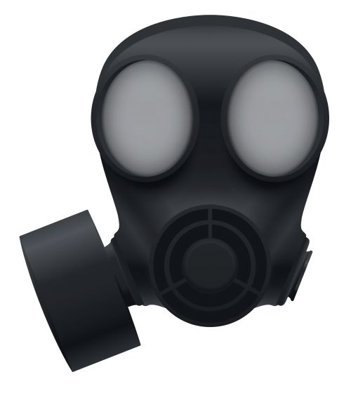 Gas Black Mask Cool PNG File HD Transparent PNG Image