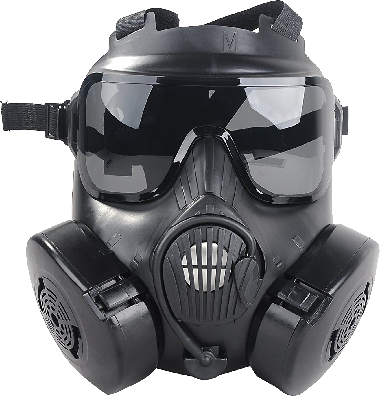 Gas Face Black Mask Cool Transparent PNG Image