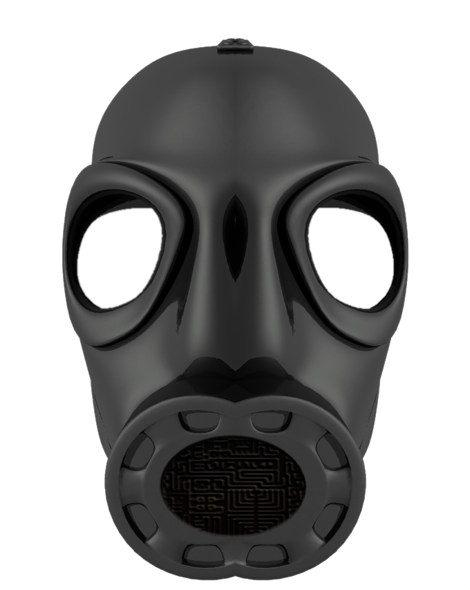 Gas Vector Black Mask Cool Transparent PNG Image