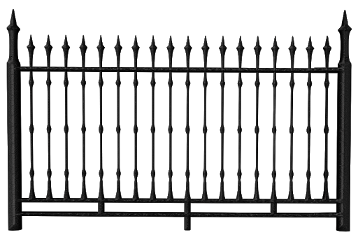 Steel Gate Pic Black Free Transparent Image HD Transparent PNG Image