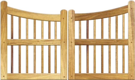 Brown Wood Gate Free Photo Transparent PNG Image