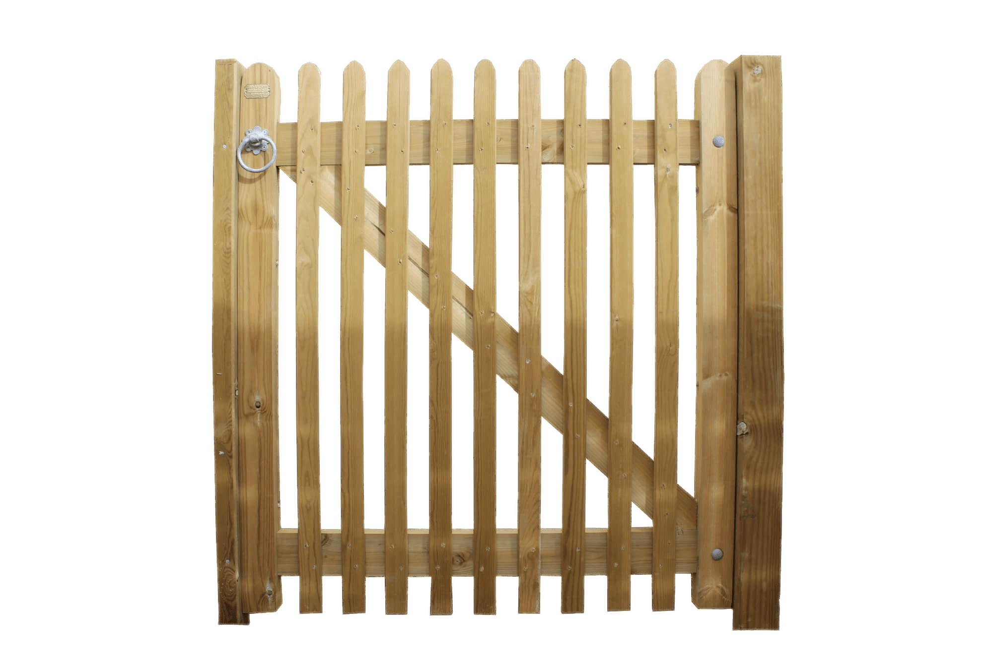 Brown Wood Pic Gate Free Clipart HD Transparent PNG Image