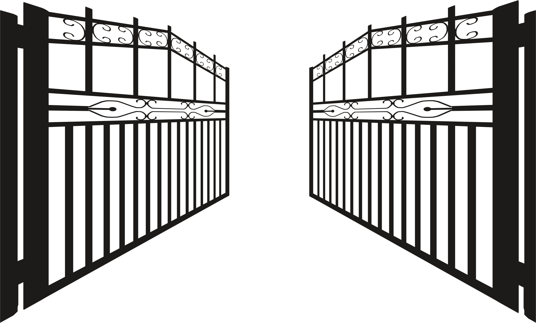 Gate Open Free Clipart HD Transparent PNG Image