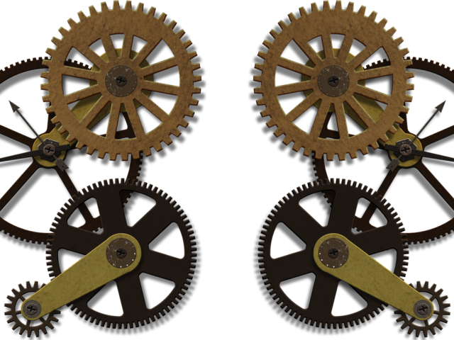 Antique Gears Colorful Free Download Image Transparent PNG Image