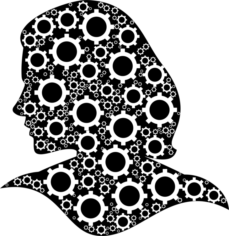 Brain Gears Female Free Photo Transparent PNG Image