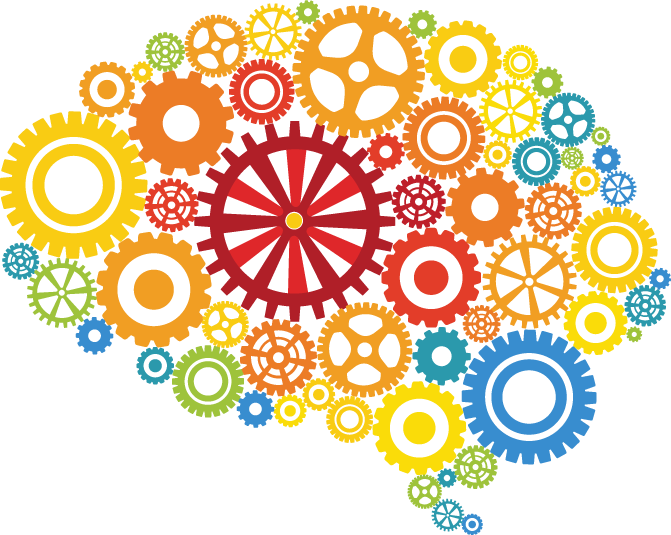 Mind Gears Colorful Free PNG HQ Transparent PNG Image