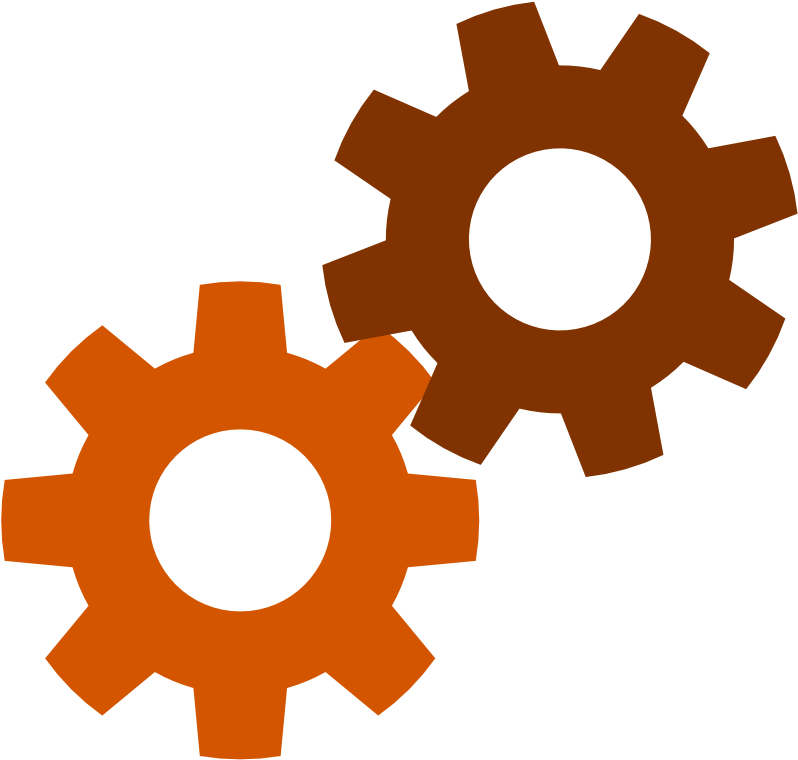 Gears Colorful Free HD Image Transparent PNG Image