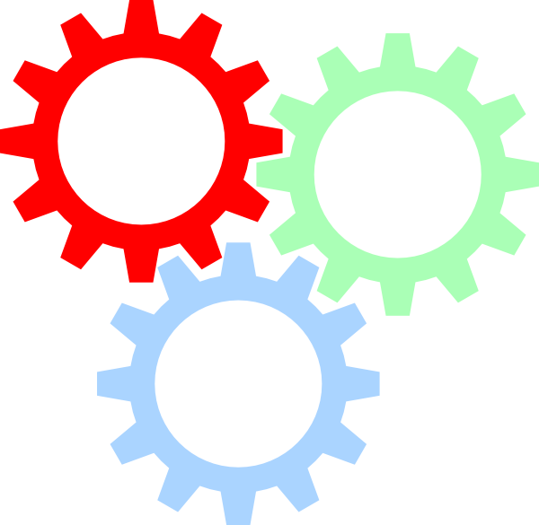 Steampunk Gears Colorful Free HD Image Transparent PNG Image