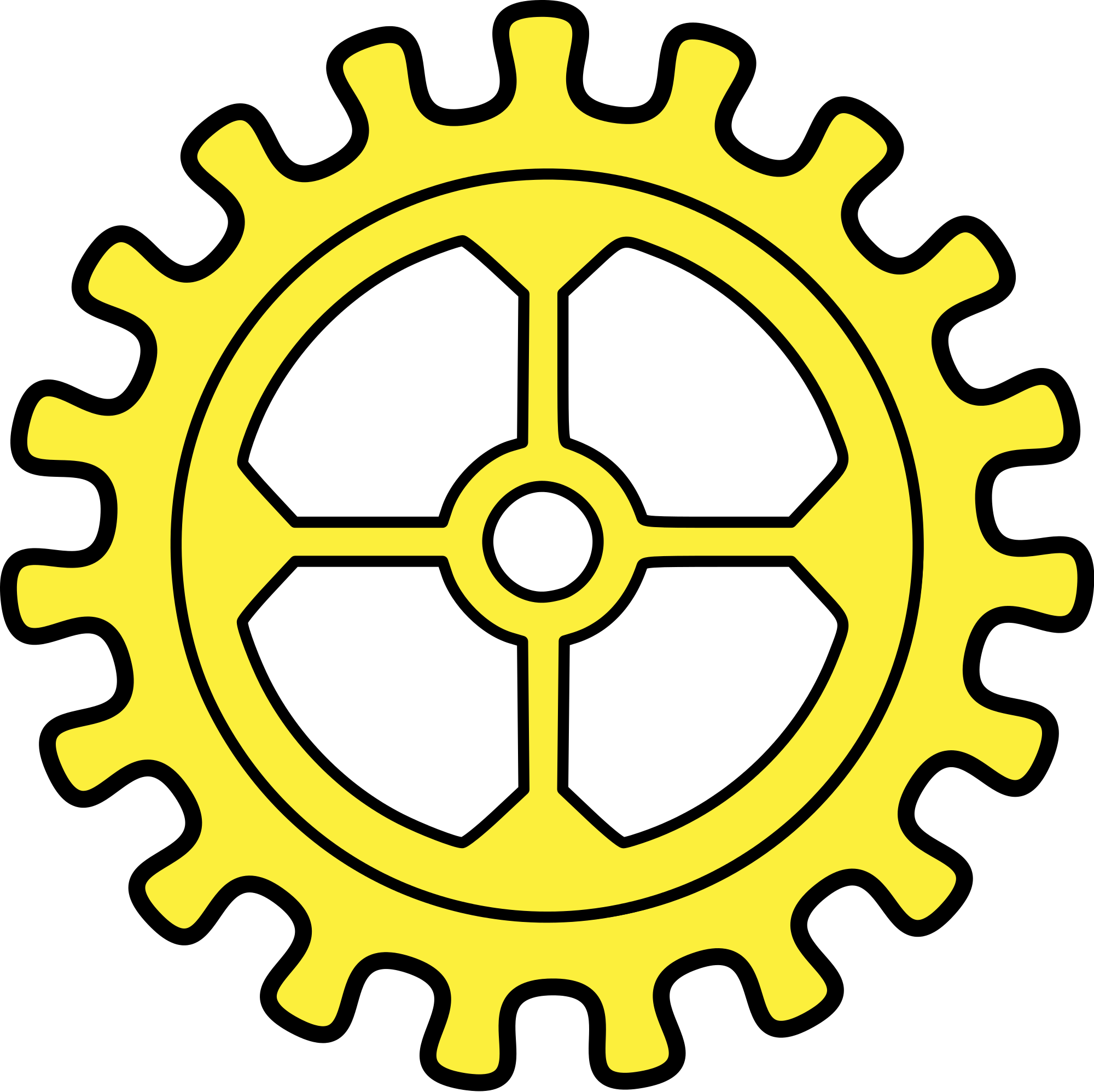 Vector Gears Creative PNG Download Free Transparent PNG Image