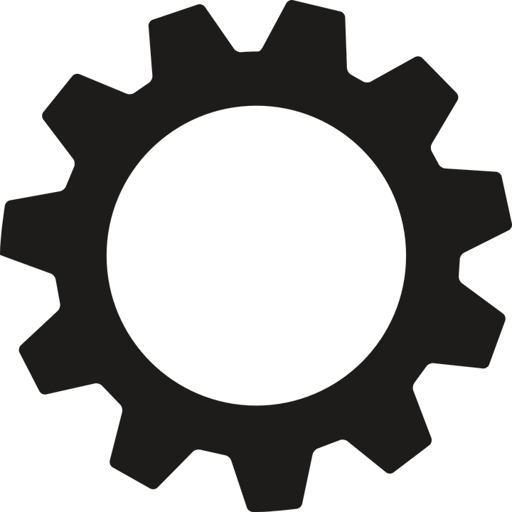 Vector Gears HD Image Free Transparent PNG Image