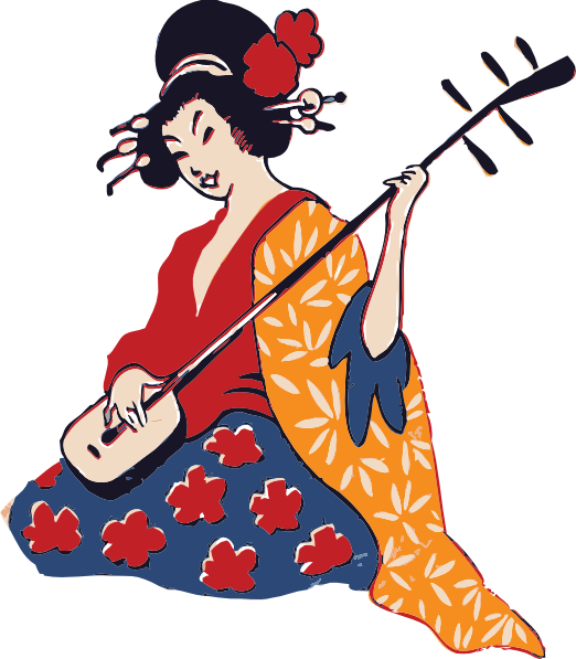 Geisha Picture Transparent PNG Image