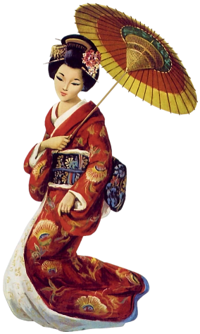 Geisha Png Clipart Transparent PNG Image