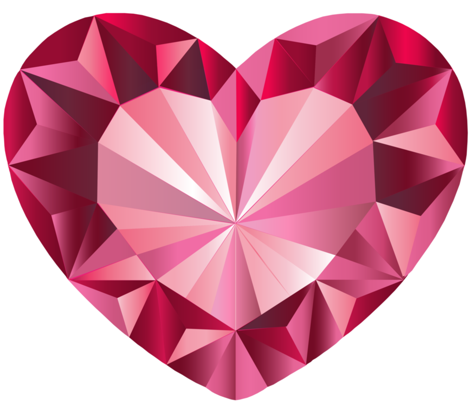 Pink Heart Gemstone Download HD Transparent PNG Image