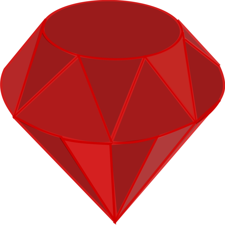 Gemstone Vector Ruby HQ Image Free Transparent PNG Image