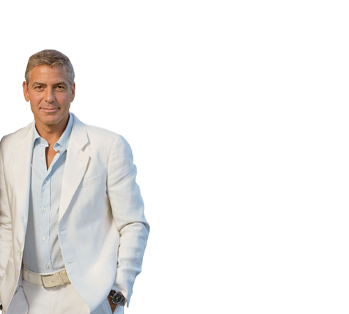 George Clooney Photos Transparent PNG Image