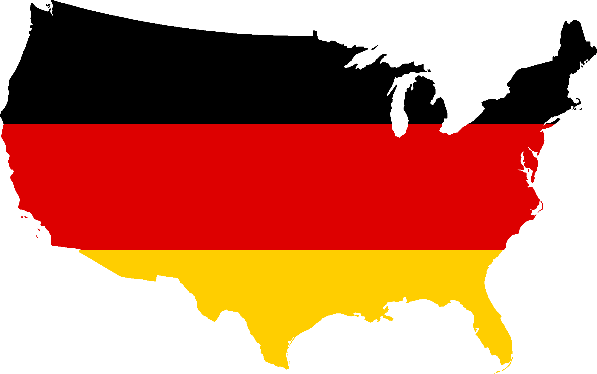 Map Flag Germany Free Transparent Image HD Transparent PNG Image