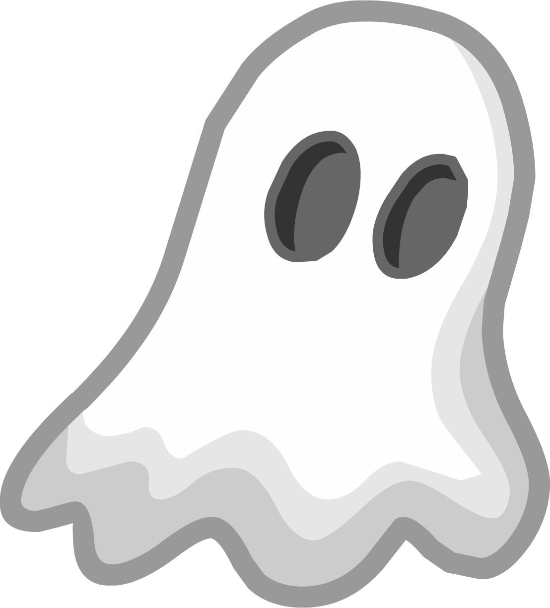 Ghost Vector Free Clipart HQ Transparent PNG Image