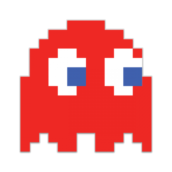 Ghost Pacman Square Ghosts Area Free Download Image Transparent PNG Image