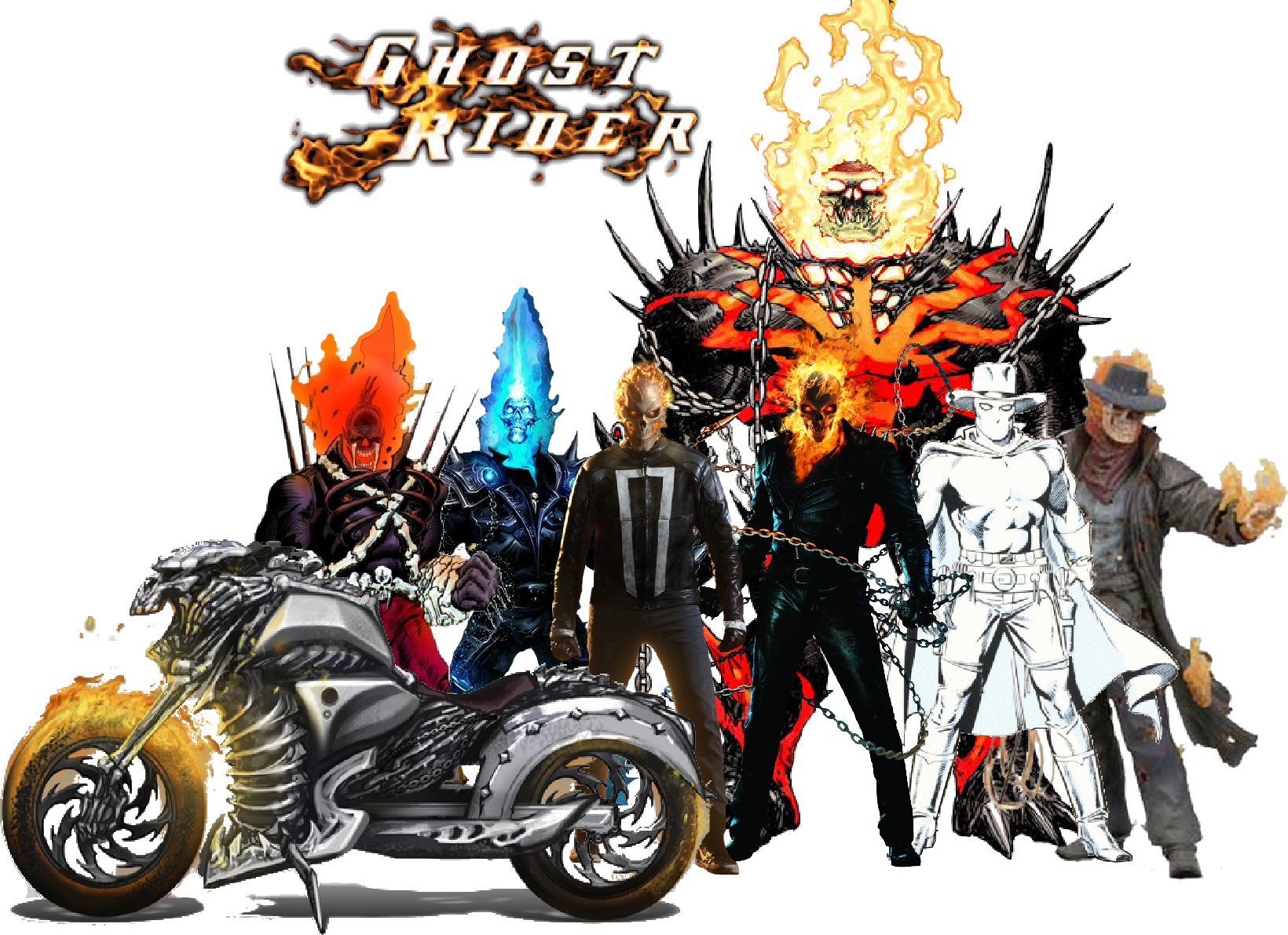 Ghost Rider Free Photo Transparent PNG Image