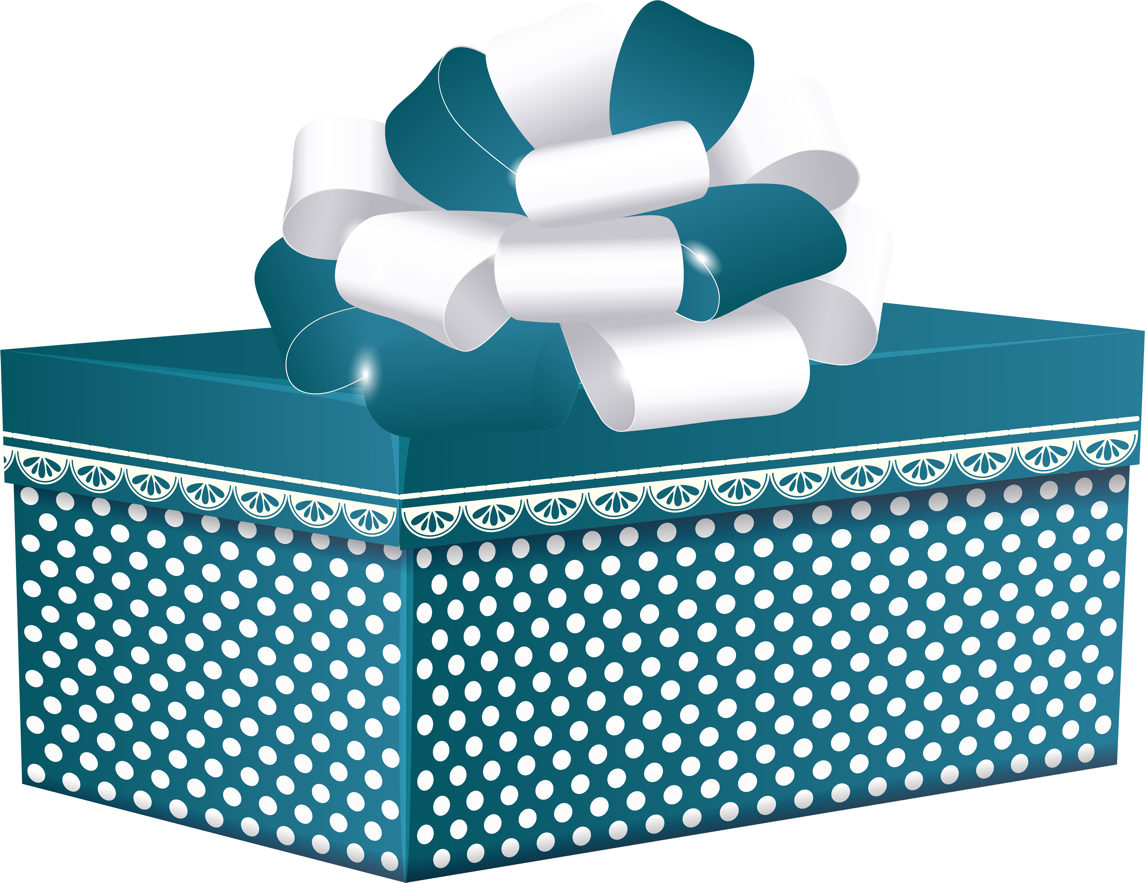 Blue Vector Gift HQ Image Free Transparent PNG Image