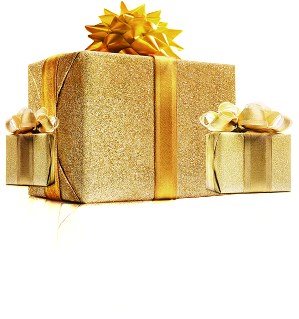 Photos Gift Gold Bow Free Photo Transparent PNG Image