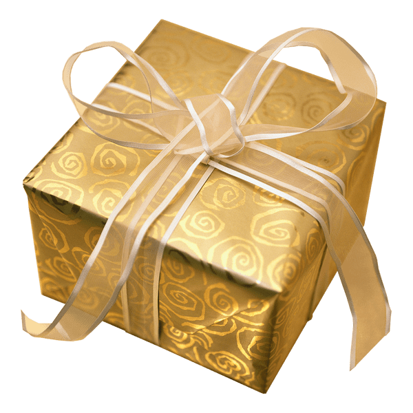 Pic Gift Gold Bow PNG Image High Quality Transparent PNG Image