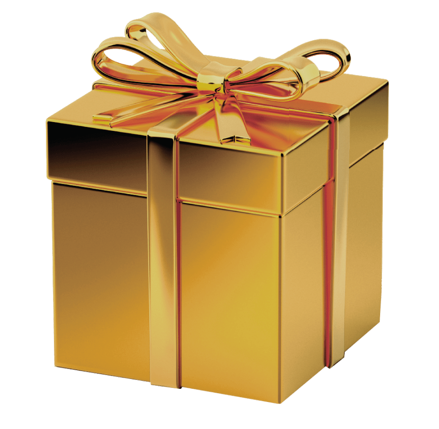 Gift Gold Bow Free Download Image Transparent PNG Image