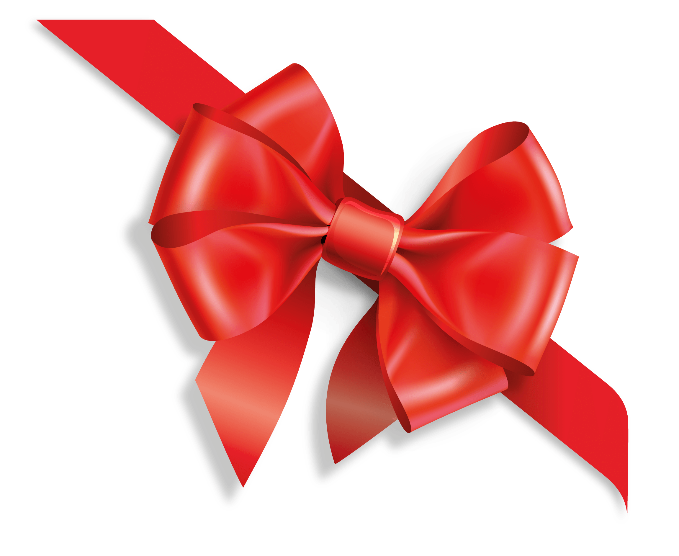 Gift Red Ribbon Png Image Transparent PNG Image