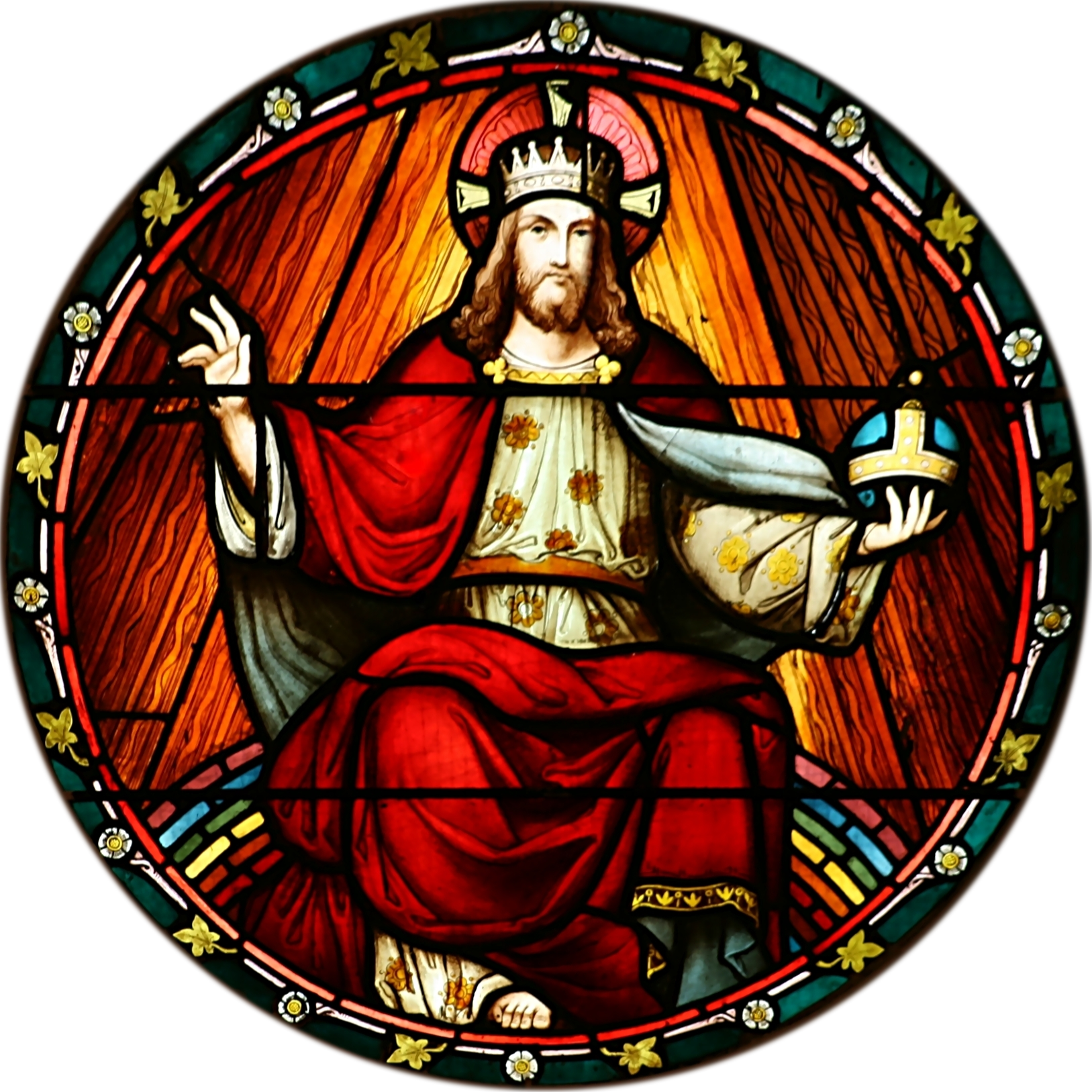 King Christ Rights Of Stained Feast Quas Transparent PNG Image