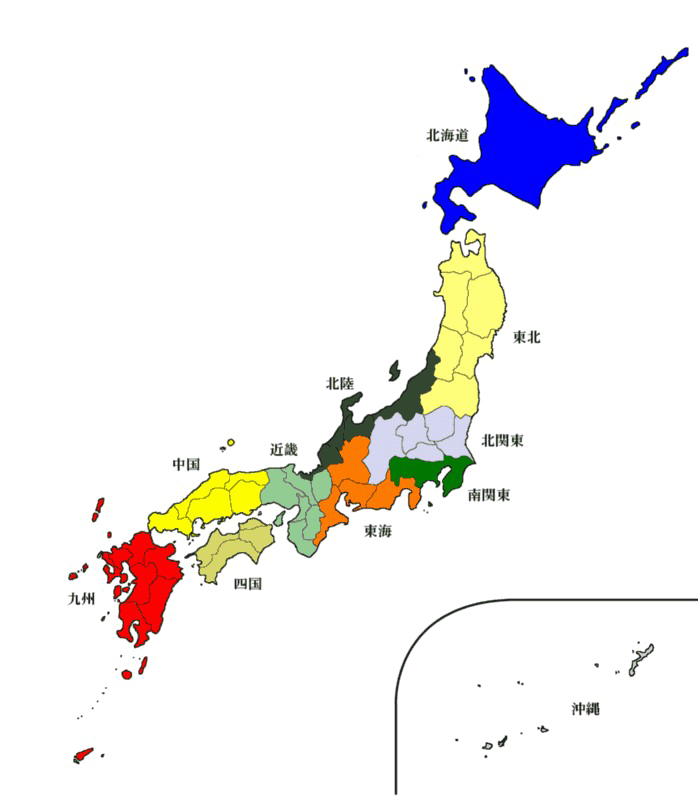 Japan Map Free Download PNG HD Transparent PNG Image