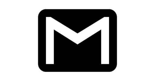 Black Gmail Free Clipart HD Transparent PNG Image