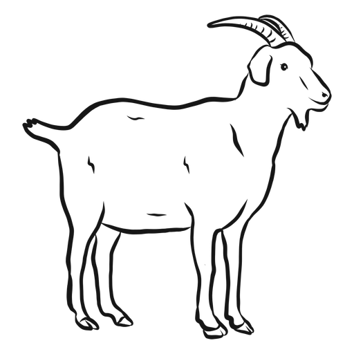 Vector Drawing Goat Free PNG HQ Transparent PNG Image