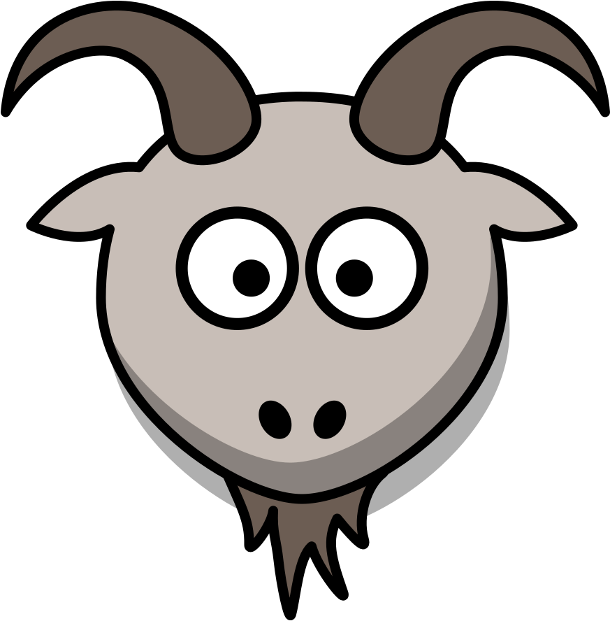 Vector Goat Face Free HQ Image Transparent PNG Image