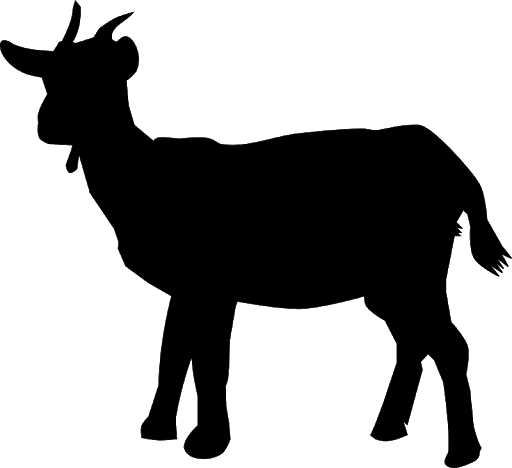 Vector Black Goat Free Transparent Image HD Transparent PNG Image