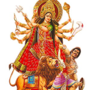 Goddess Durga Maa Png File Transparent PNG Image