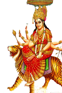 Goddess Durga Maa Free Download Png Transparent PNG Image