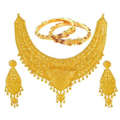 Gold Jewelry Photos Transparent PNG Image