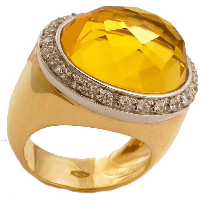 Gold Rings Photo Transparent PNG Image