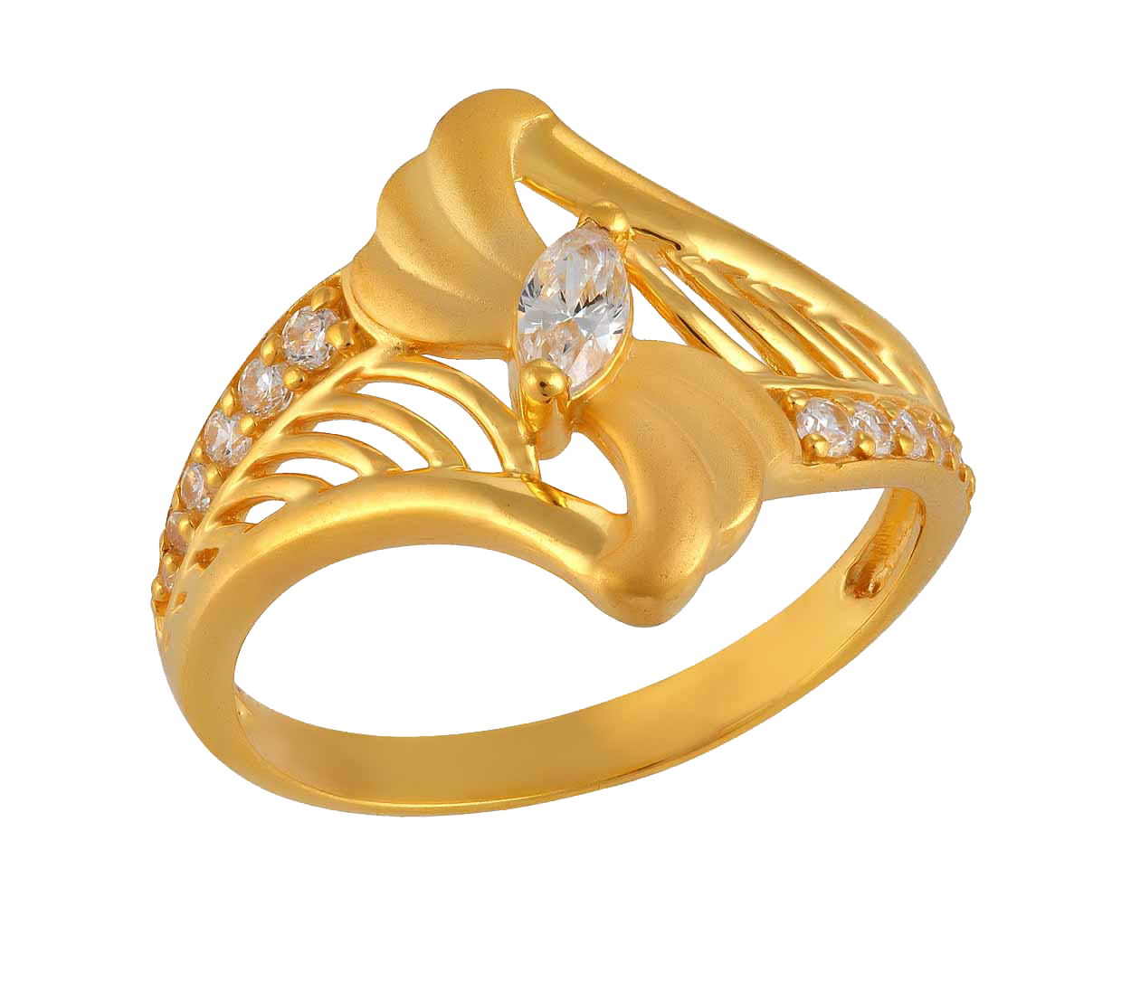 Gold Rings Transparent PNG Image