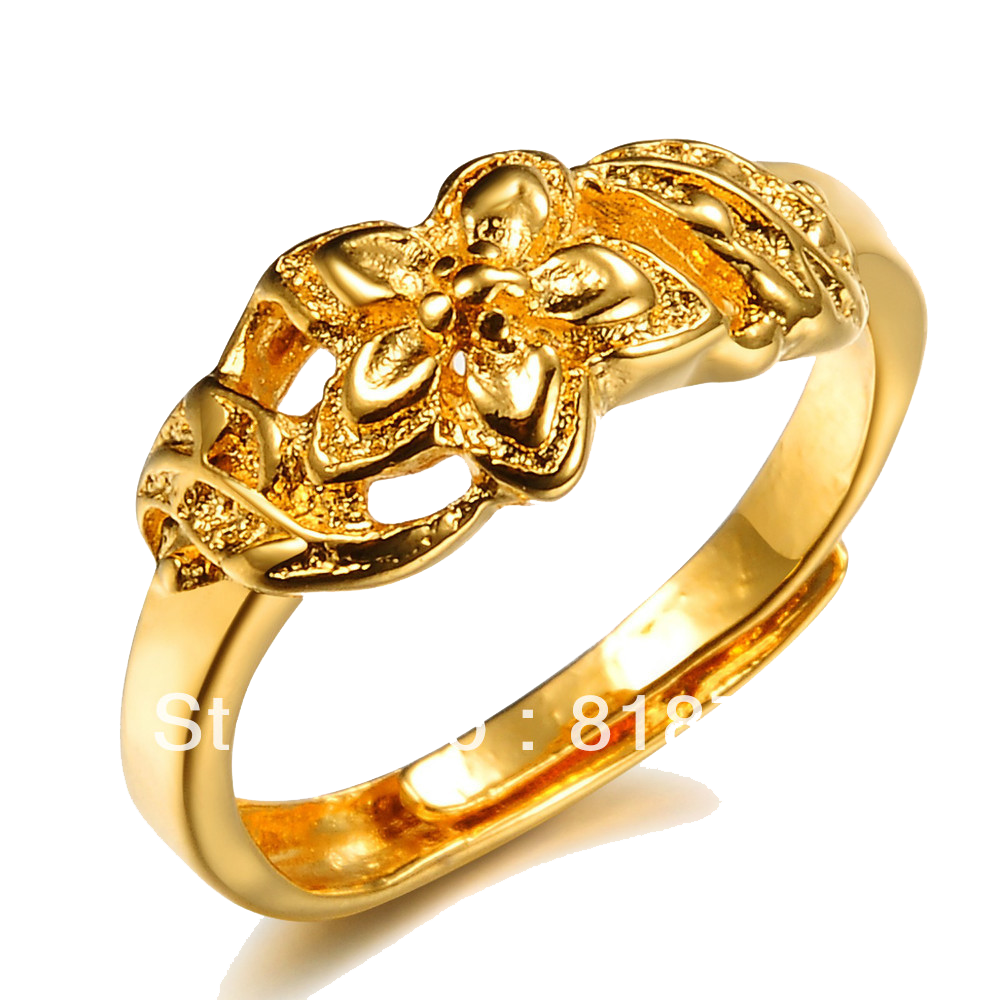 Gold Rings Photos Transparent PNG Image