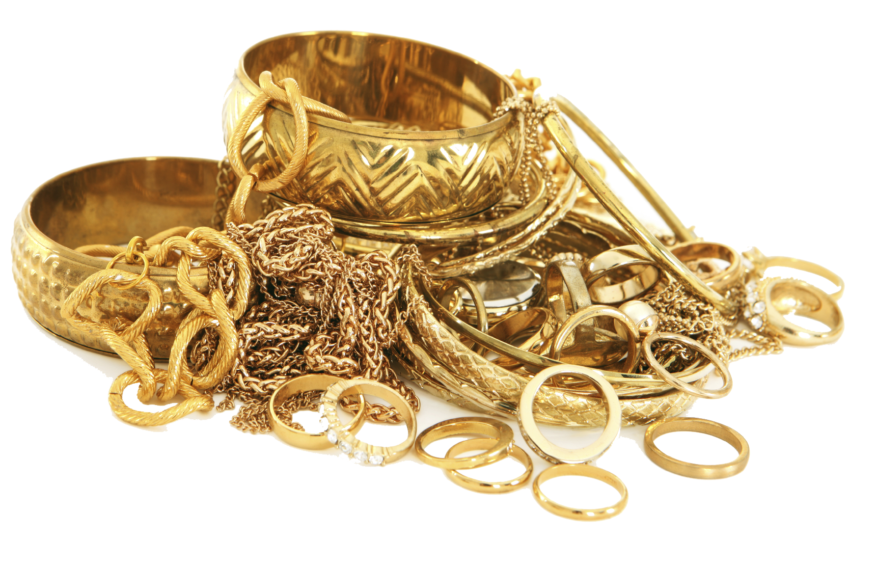 Gold Jewelry Transparent PNG Image