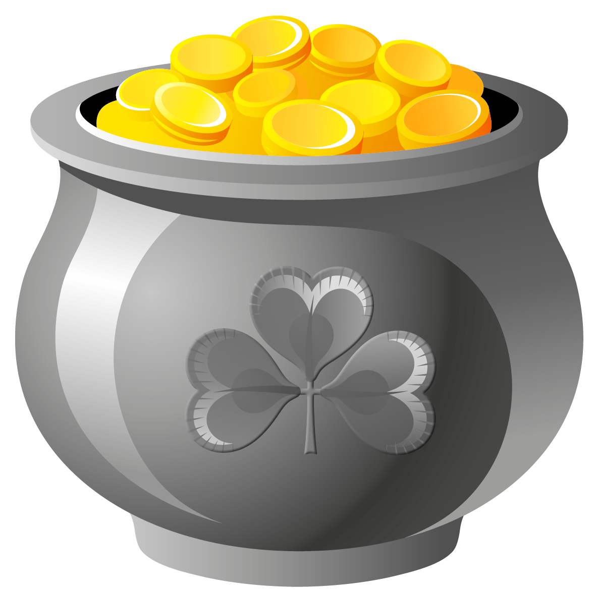 Product Gold Patrick Saint Table Coin Day Transparent PNG Image