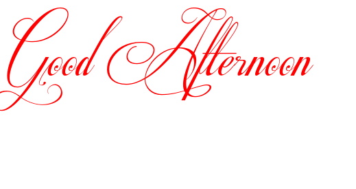 Good Afternoon Free Png Image Transparent PNG Image